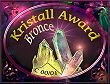 Kristall-Award in Bronce (Muster)