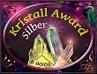 Kristall-Award in Silber (Muster)